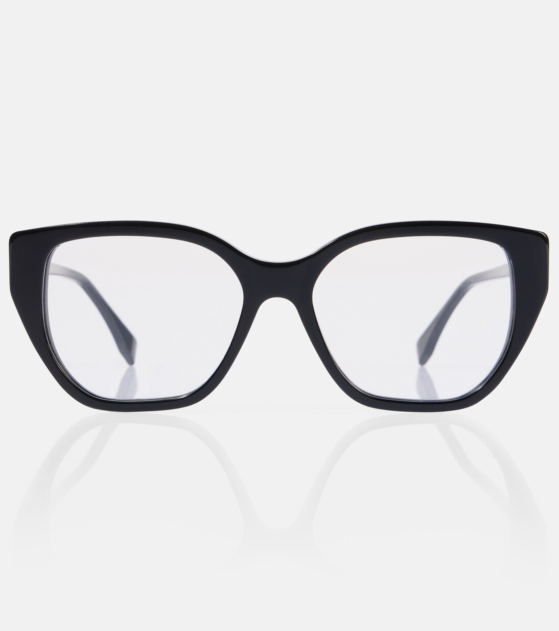 Occhiali FENDI FF Diamonds a taglio cat-eye per giovani alla moda