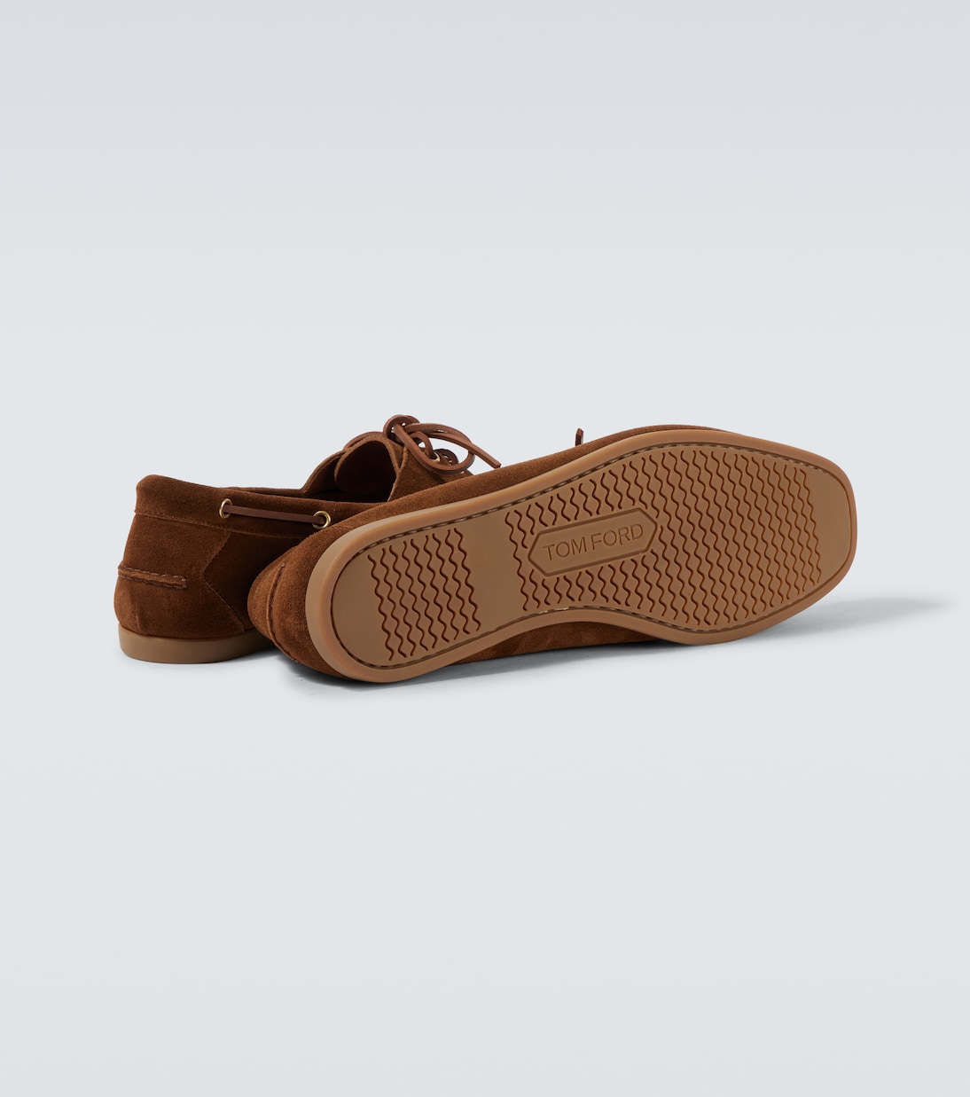 Chaussures bateau Robin en daim | Tom Ford