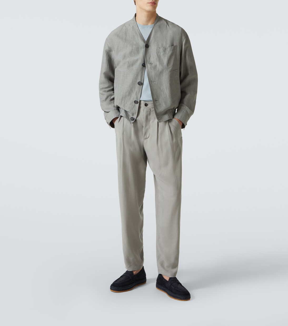 Mocassini in suede | Giorgio Armani