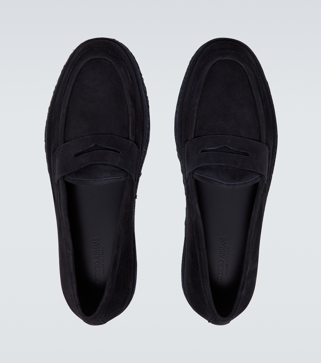 Mocassini in suede | Giorgio Armani