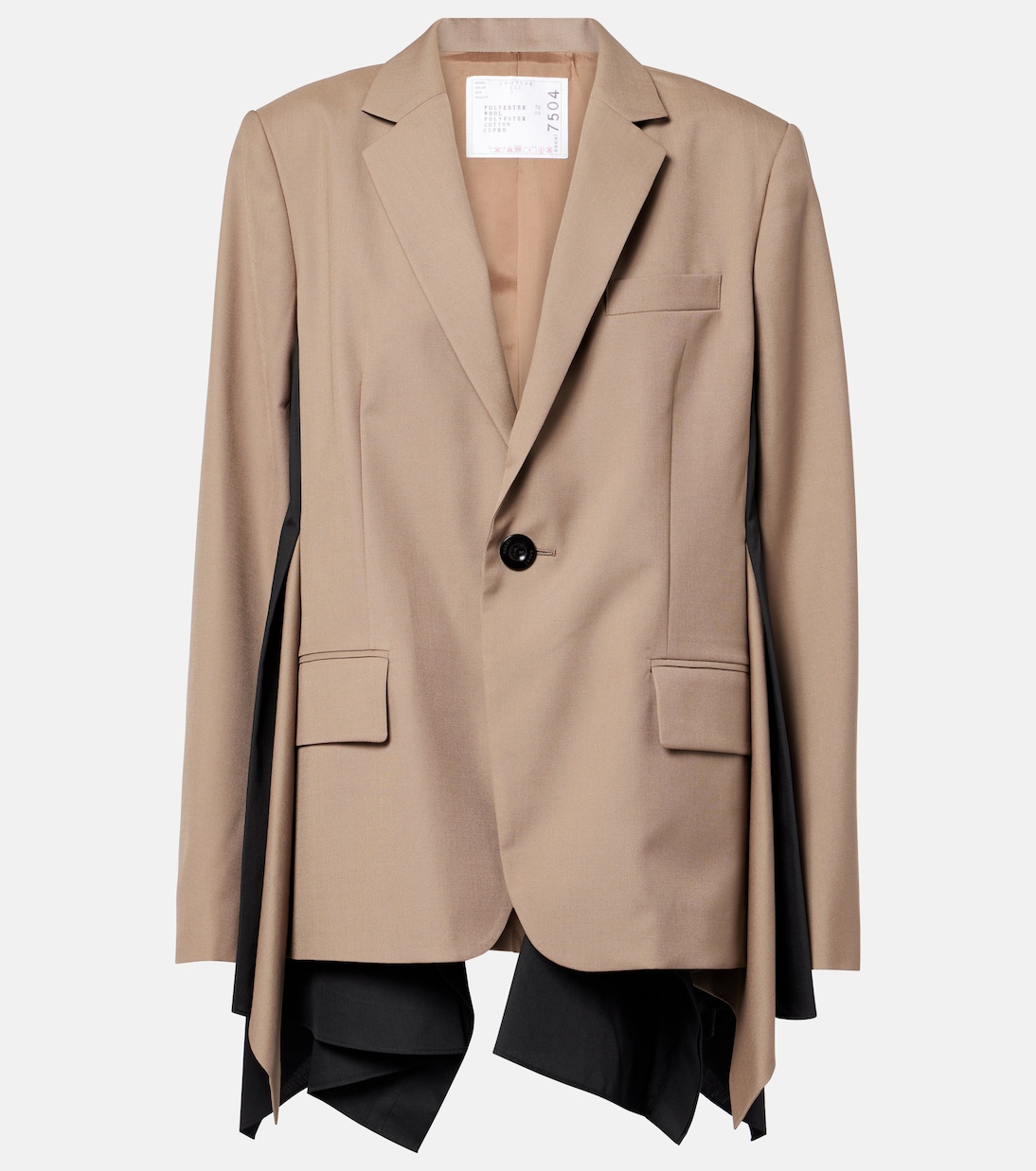 Blazer monopetto | Sacai