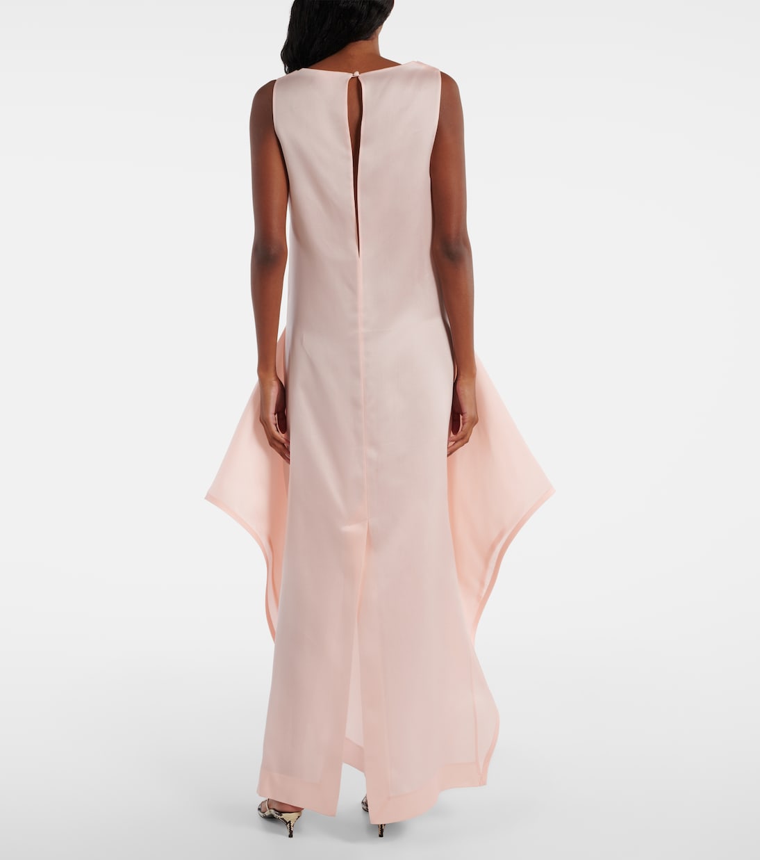 Robe longue Kenith en coton | Khaite