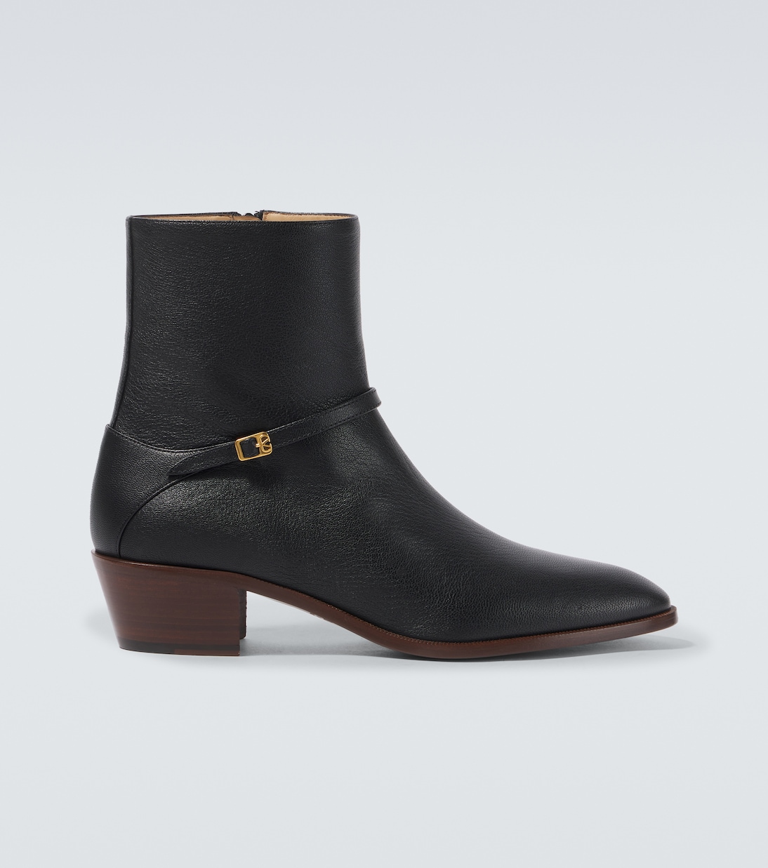 Pat VLogo Signature leather ankle boots | Valentino Garavani