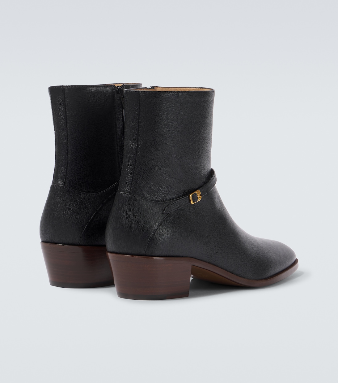 Pat VLogo Signature leather ankle boots | Valentino Garavani