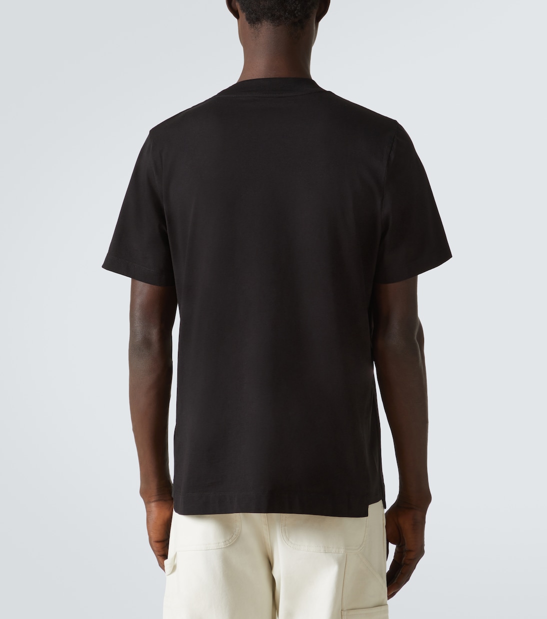 Camiseta de jersey de algodón con logo | Moncler