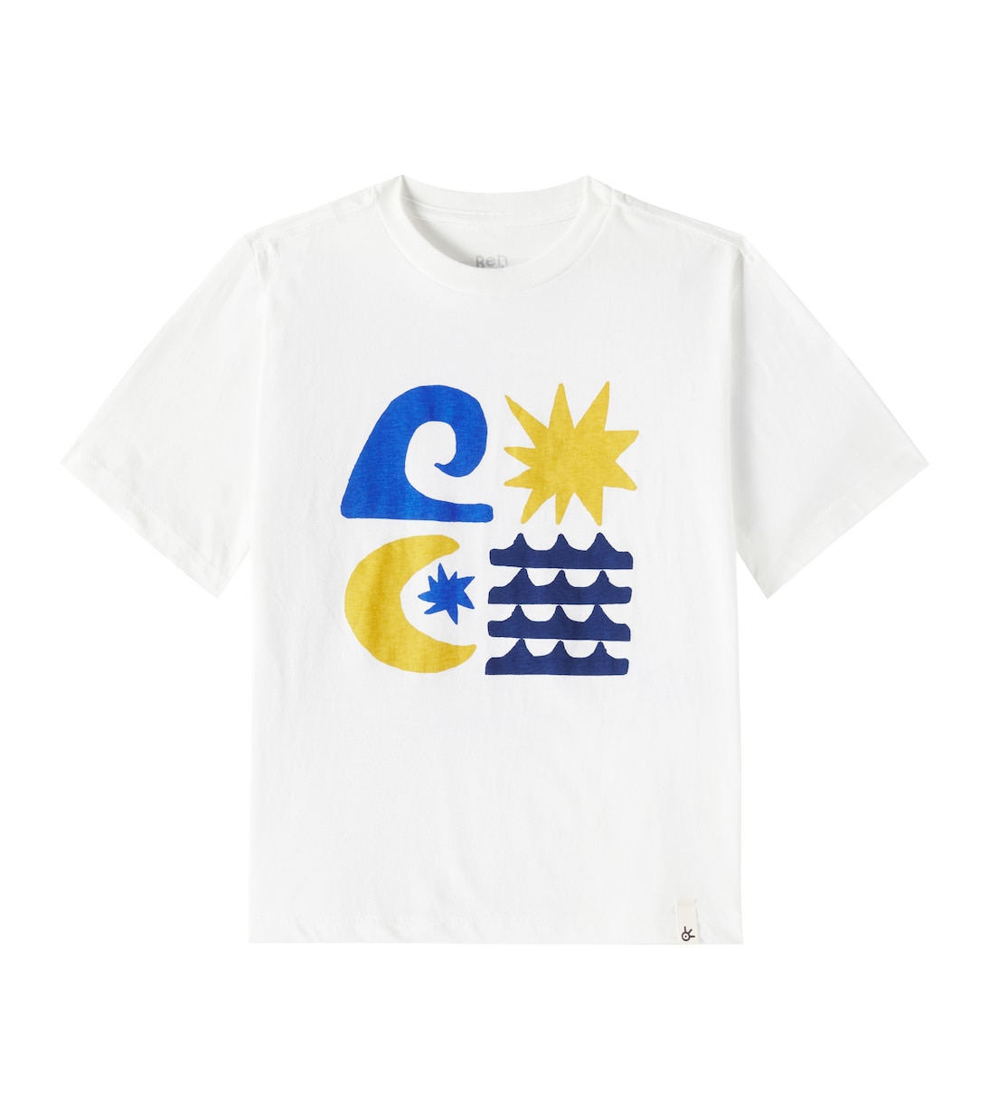 Camiseta de jersey de algodón estampada | Fábula