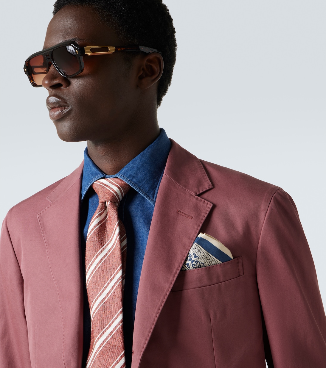 Silk pocket square | Dunhill