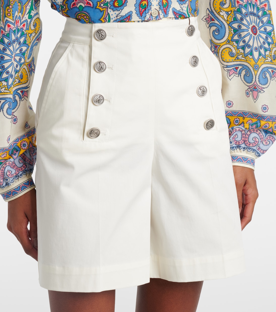 Shorts aus einem Baumwollgemisch | Etro