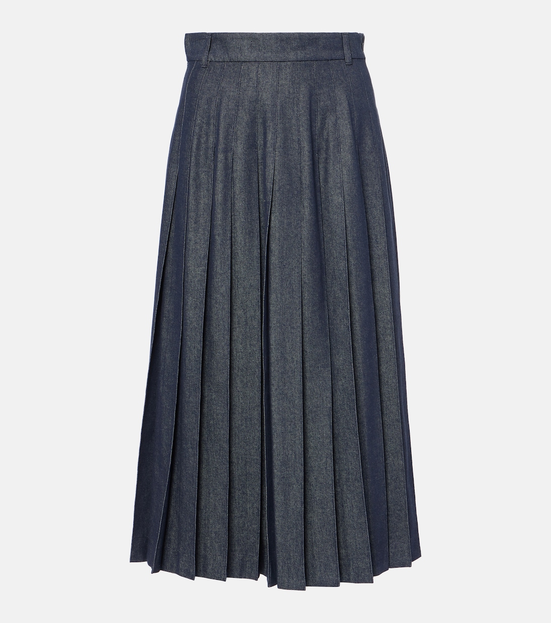 Gonna midi di jeans Vale a pieghe | 'S Max Mara