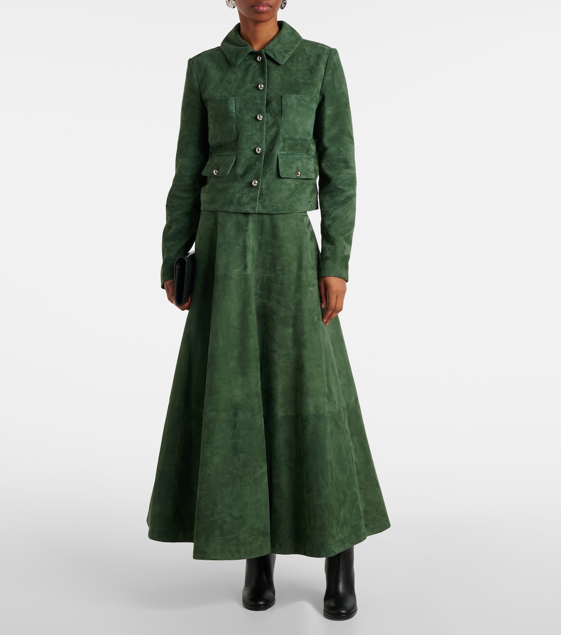 Giacca Woody in suede | Altuzarra