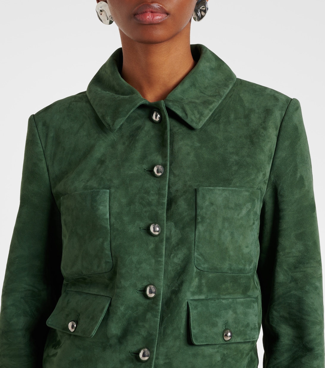 Giacca Woody in suede | Altuzarra