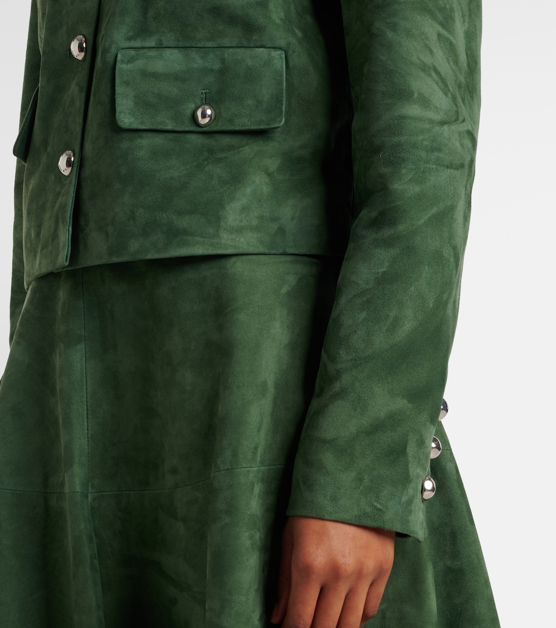 Giacca Woody in suede | Altuzarra