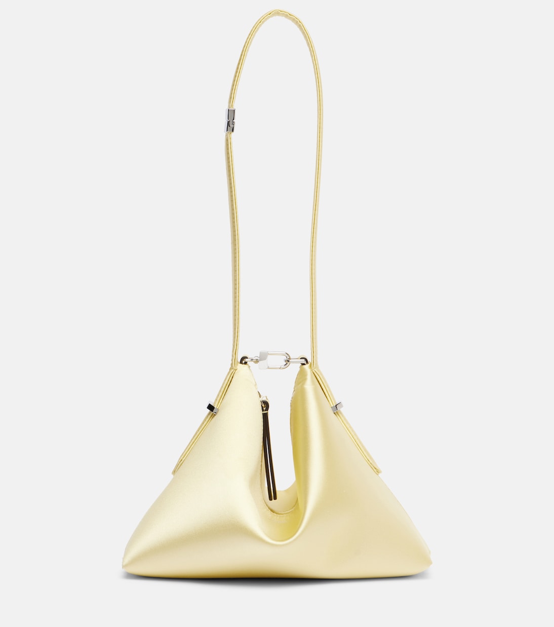Clutch Scoop Small de satén | Toteme