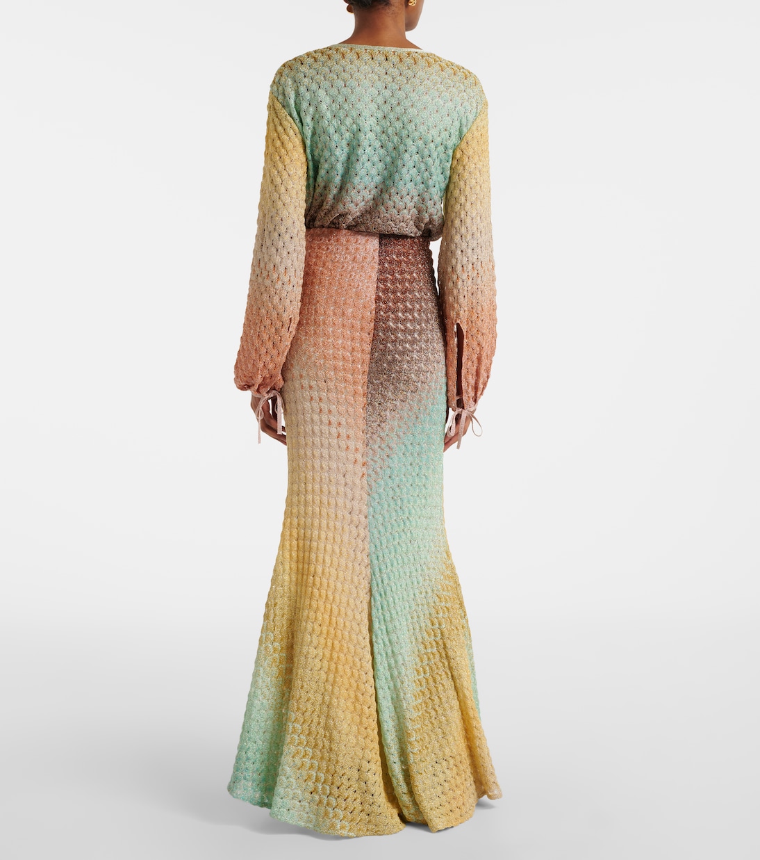 Falda larga degradada | Missoni