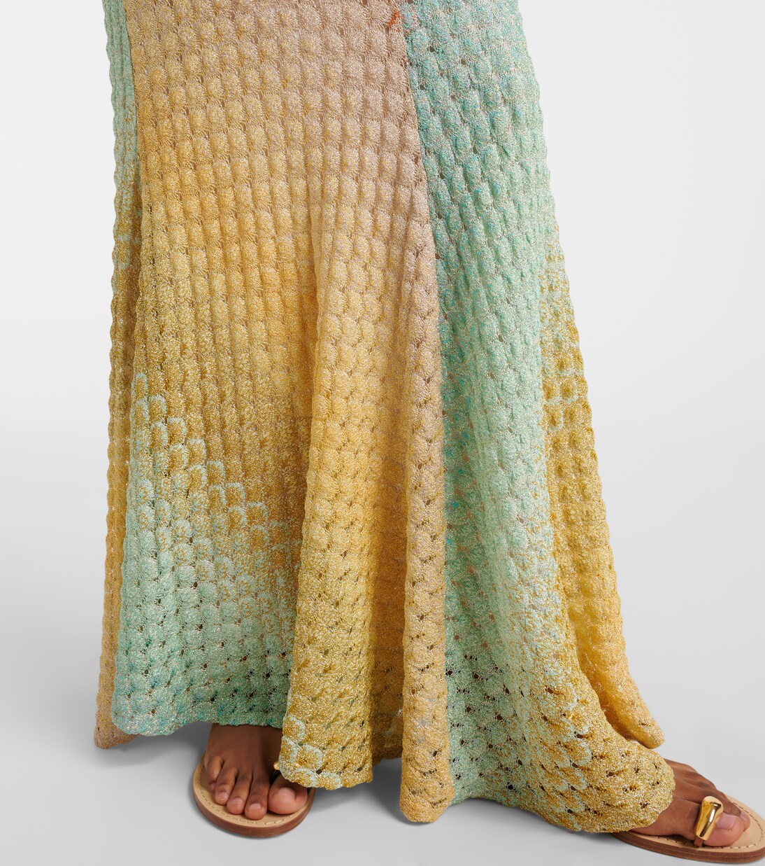 Falda larga degradada | Missoni