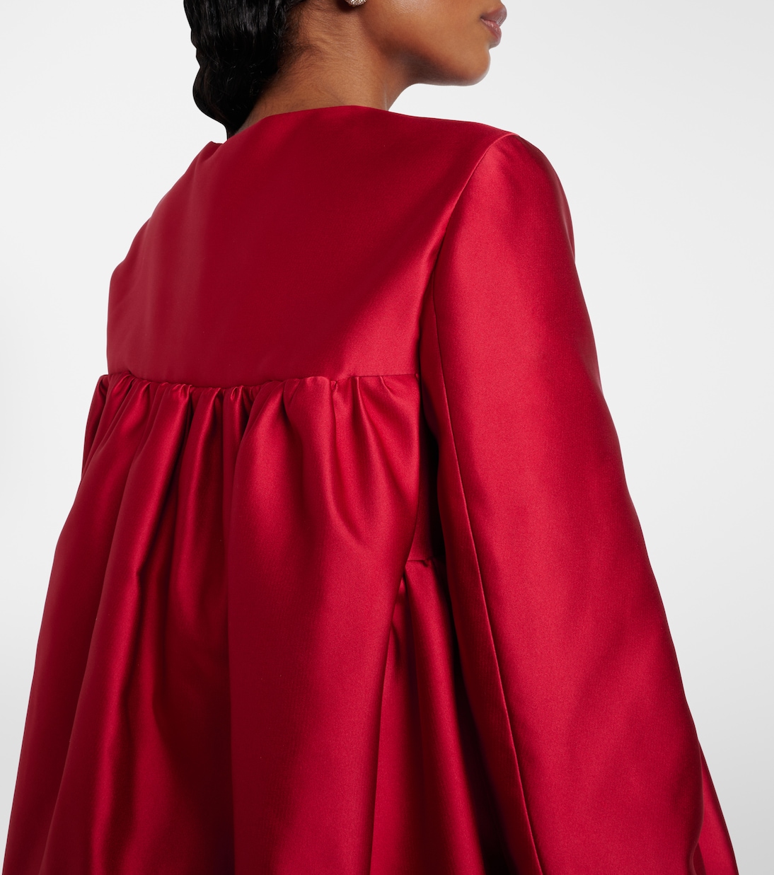 Bow-detail satin coat | Giambattista Valli