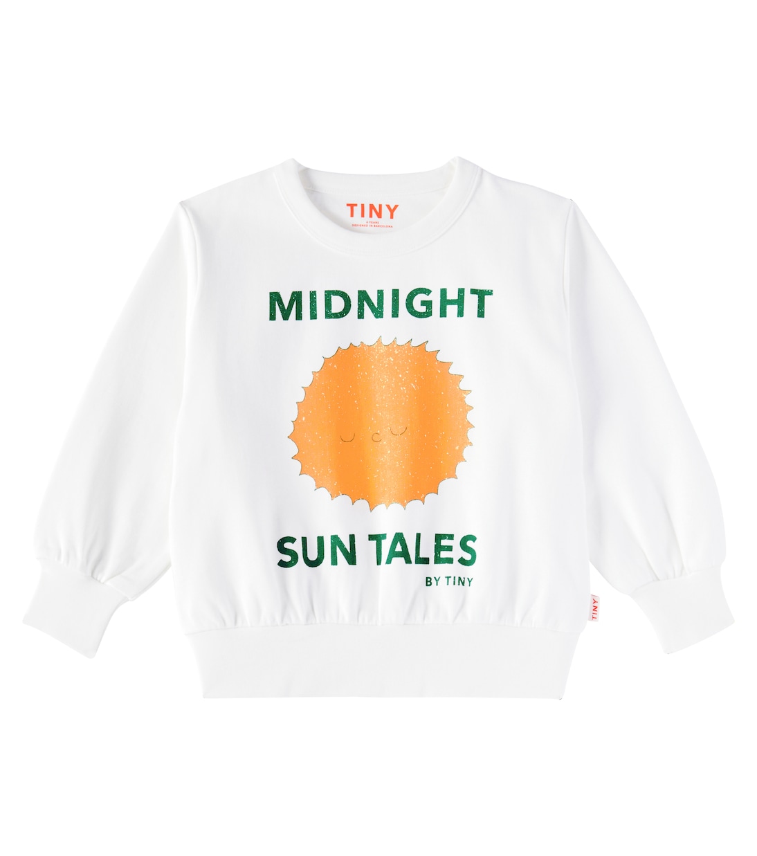 Felpa Sun Tales in cotone con stampa | Tinycottons