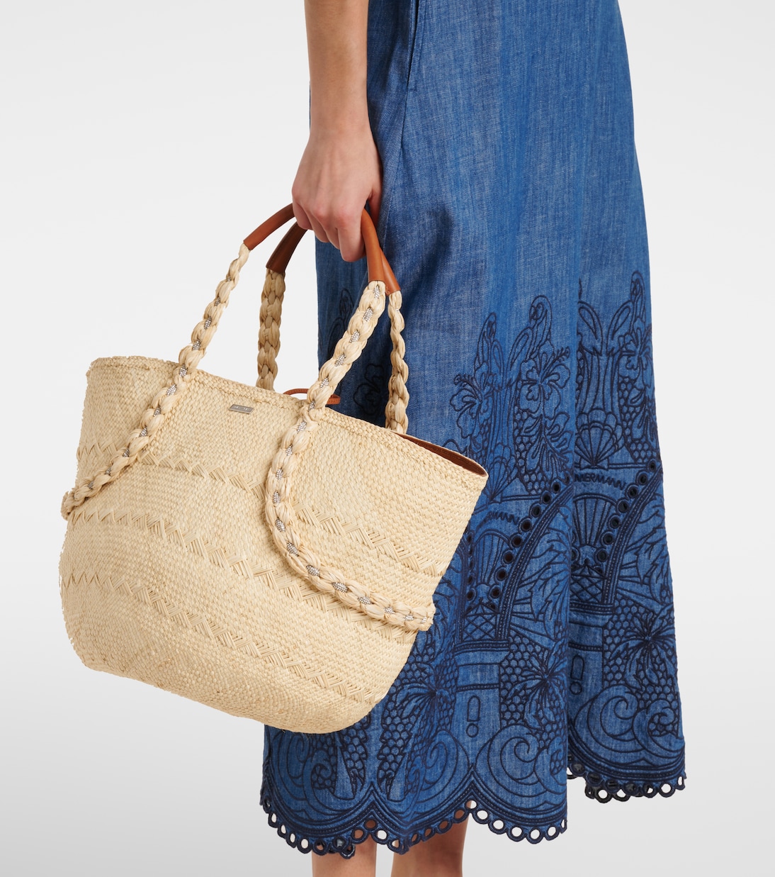 Cabas Isla en raphia | Aquazzura