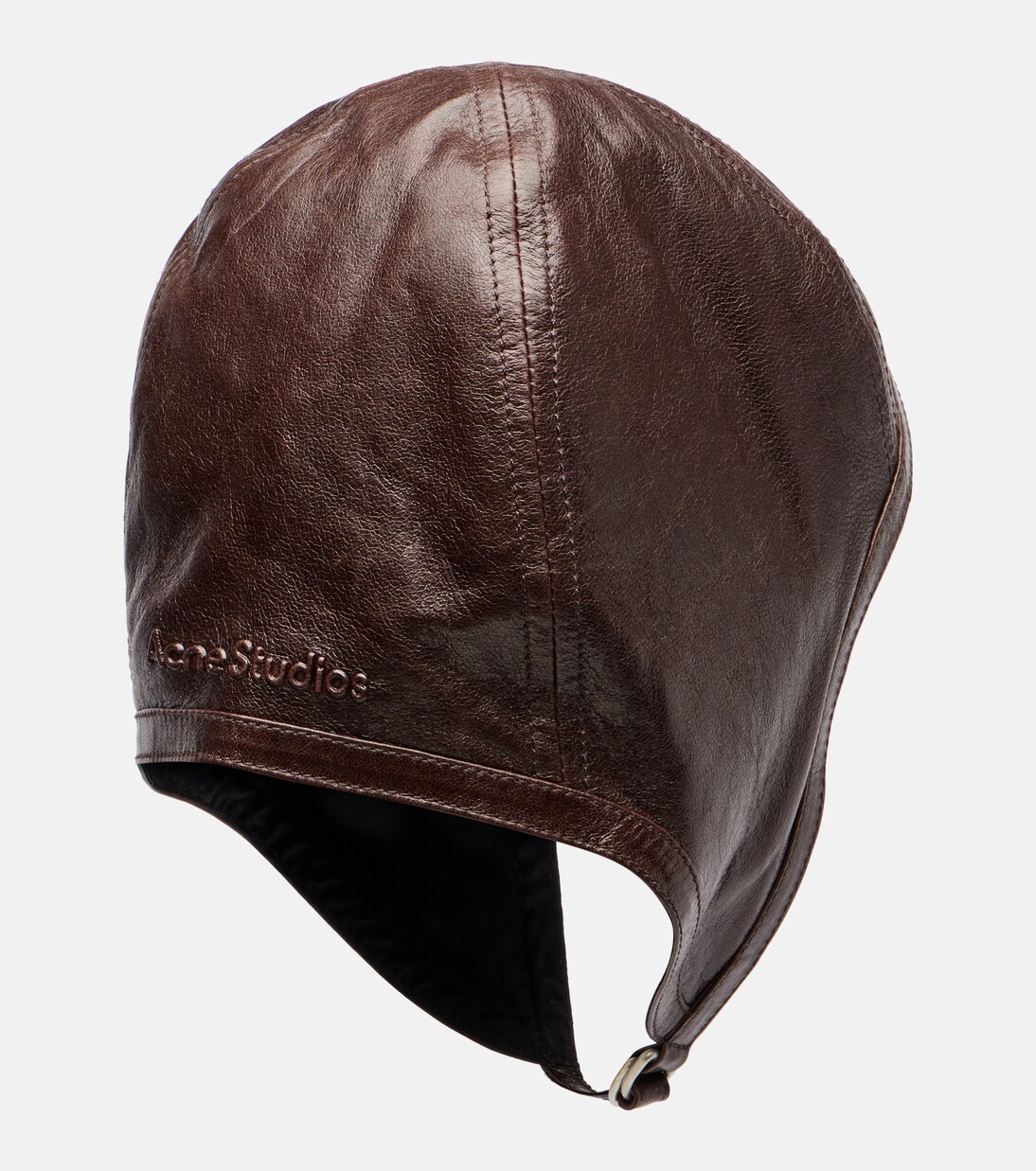 Belmer embossed leather hat | Acne Studios