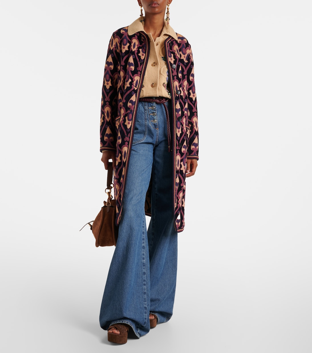 Printed coat | Etro