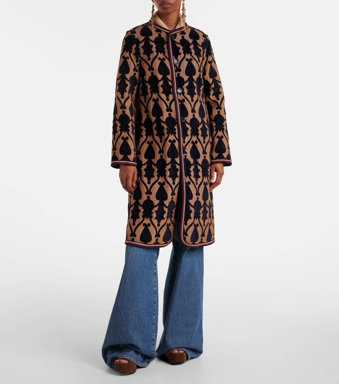 Printed coat | Etro