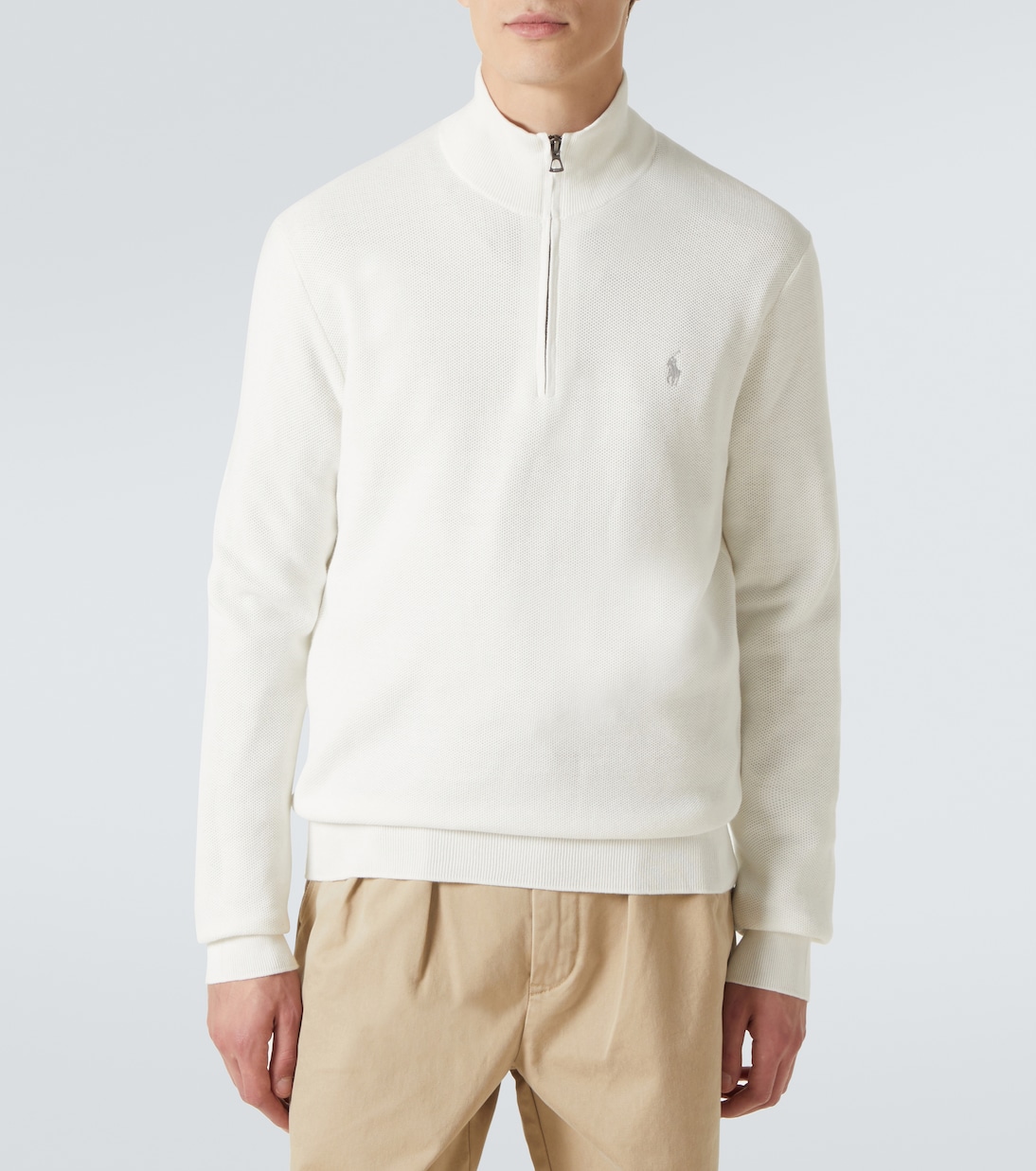 Jersey de algodón con media cremallera | Polo Ralph Lauren