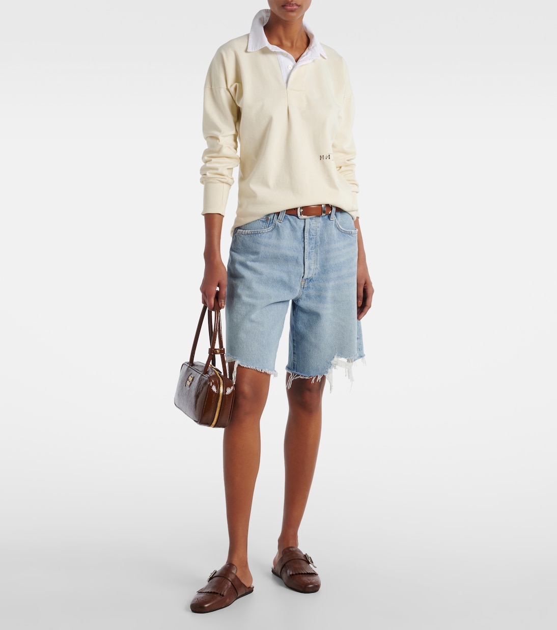 Indra denim shorts | Agolde