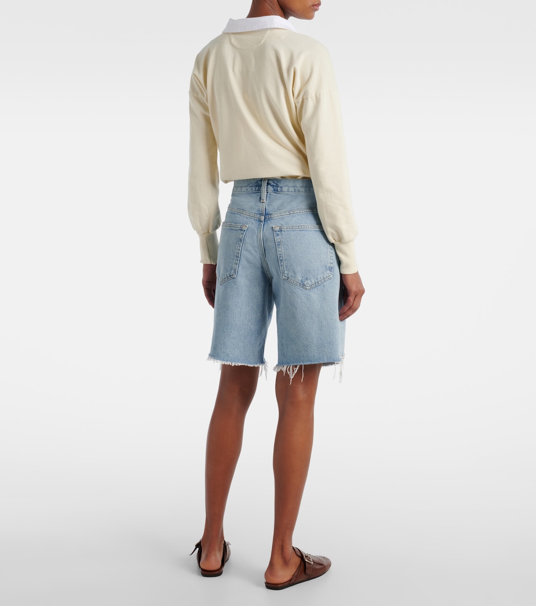 Indra denim shorts | Agolde