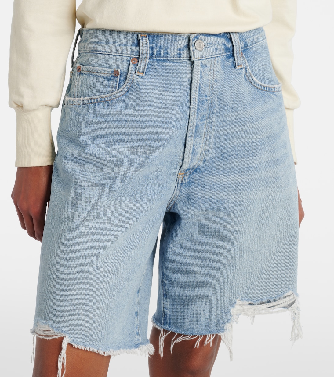 Indra denim shorts | Agolde