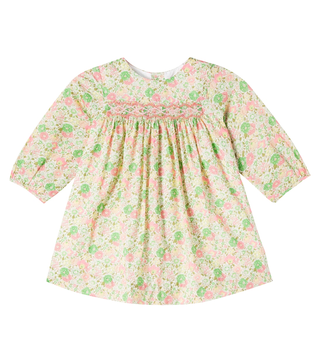 Bébé – Robe en coton à fleurs | Bonpoint