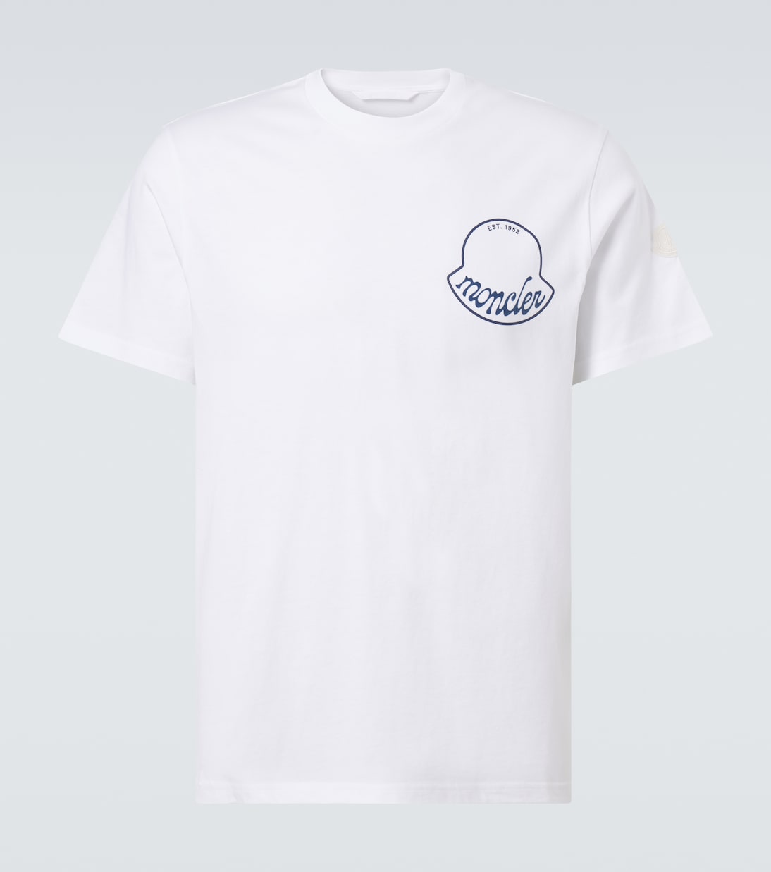 Logo cotton jersey T-shirt | Moncler