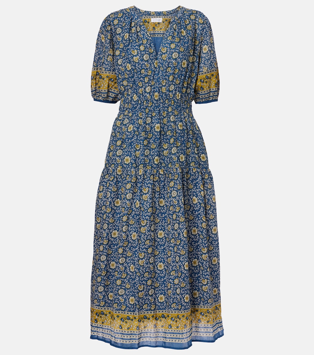Maxikleid Natalia aus Baumwolle | Velvet