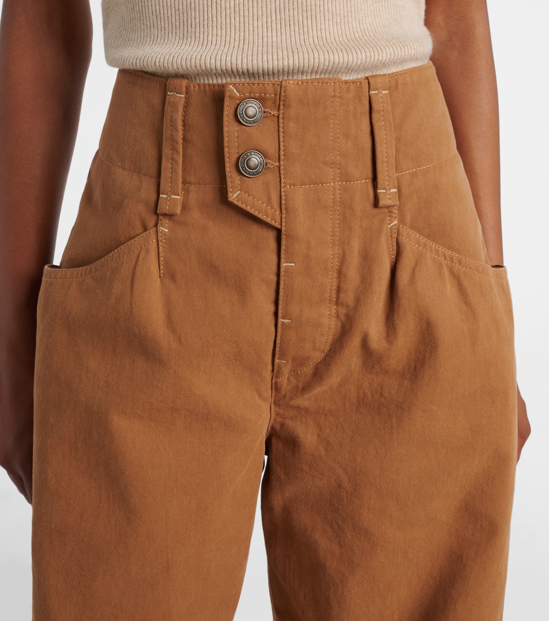 Oumaya barrel-leg jeans | Isabel Marant