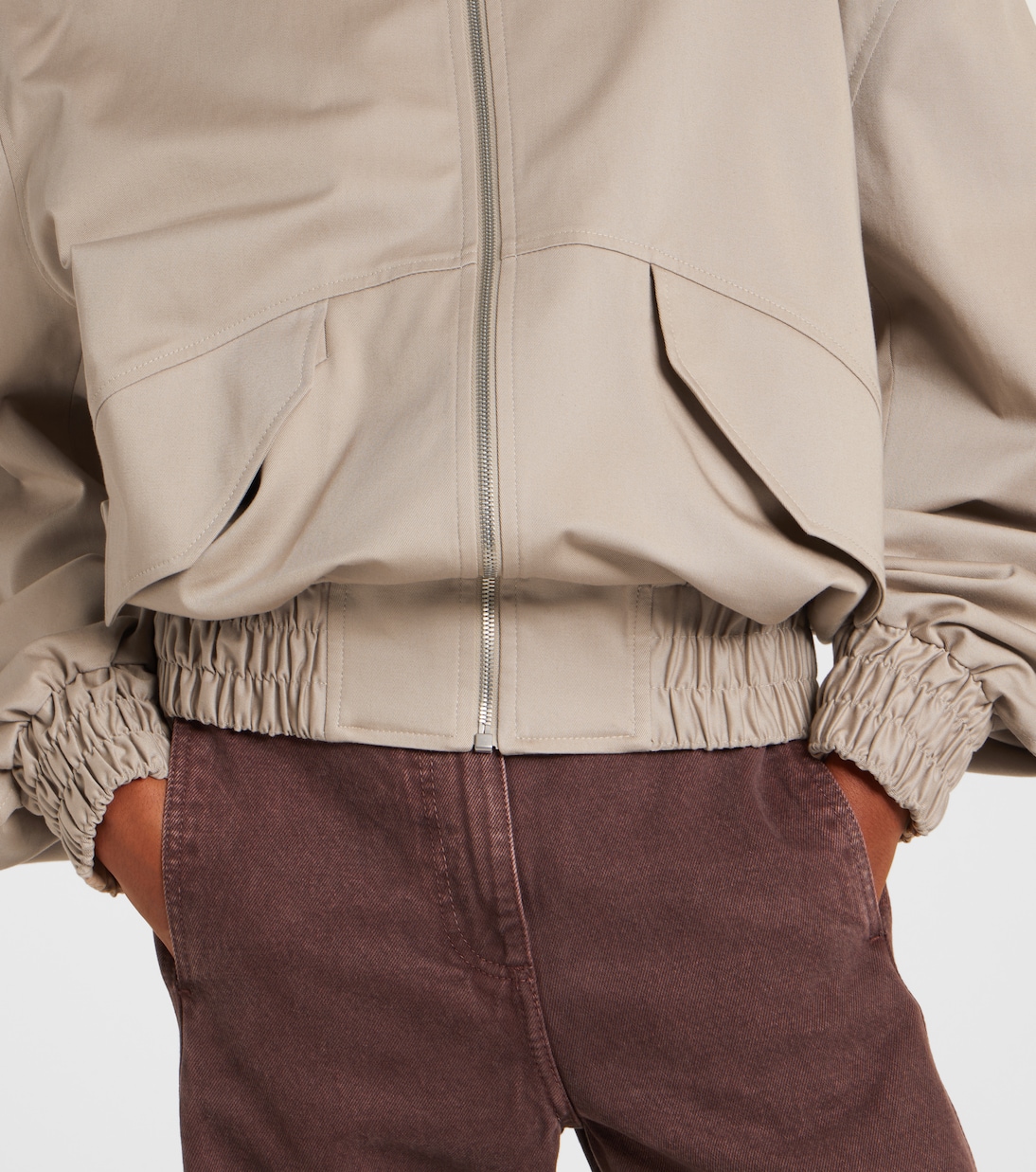 Bomber in lana e seta | Magda Butrym
