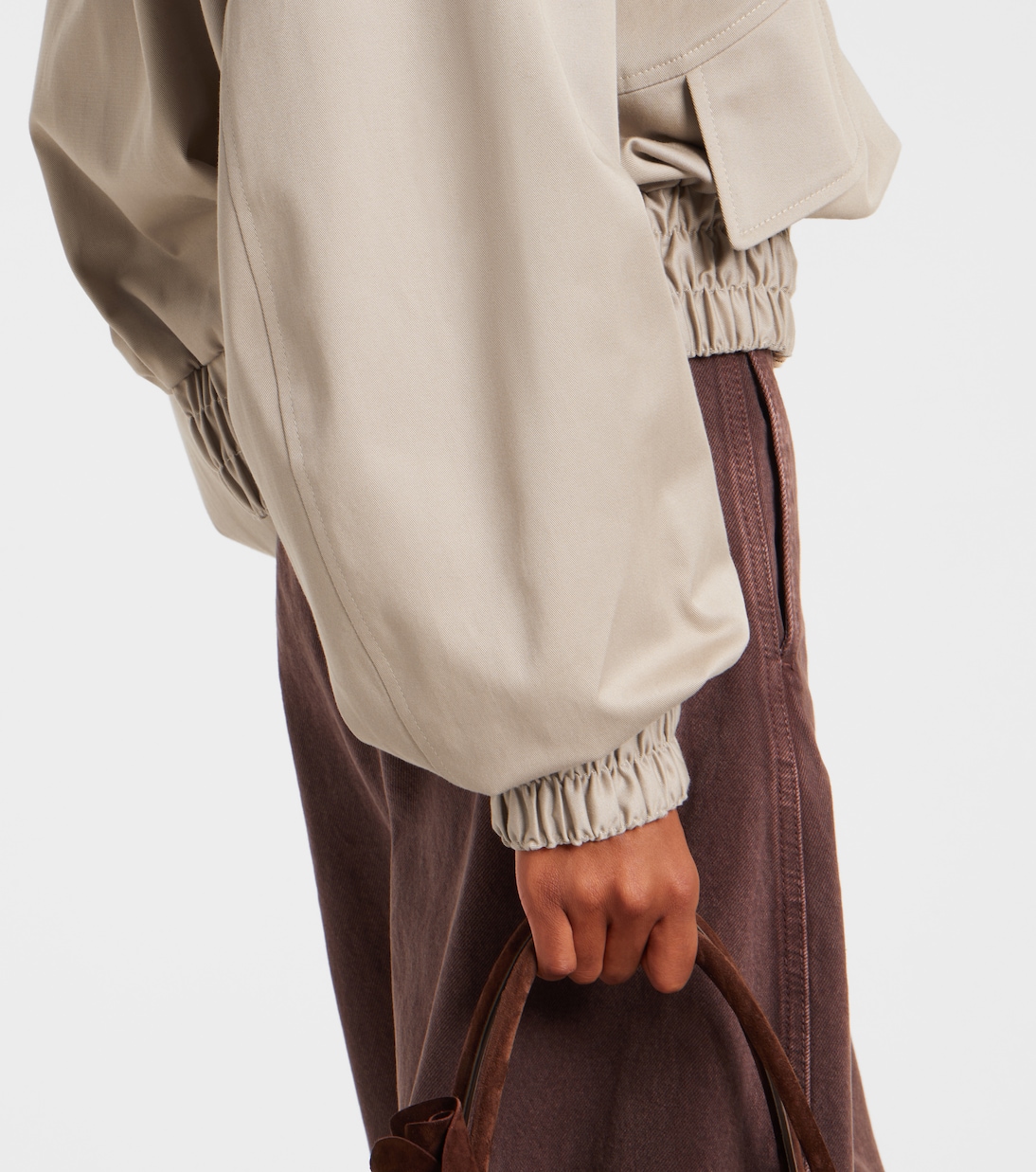 Bomber in lana e seta | Magda Butrym
