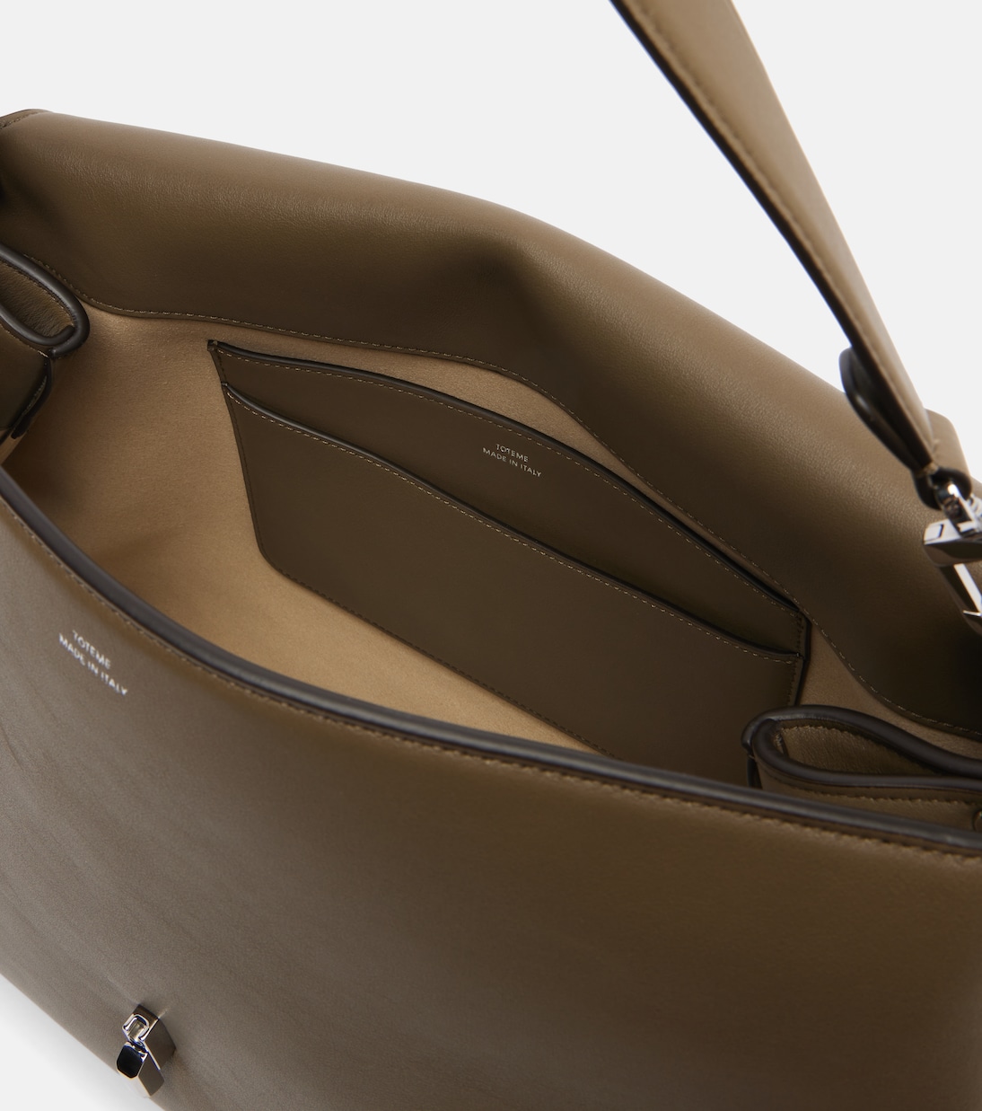 T-Lock Medium leather shoulder bag | Toteme
