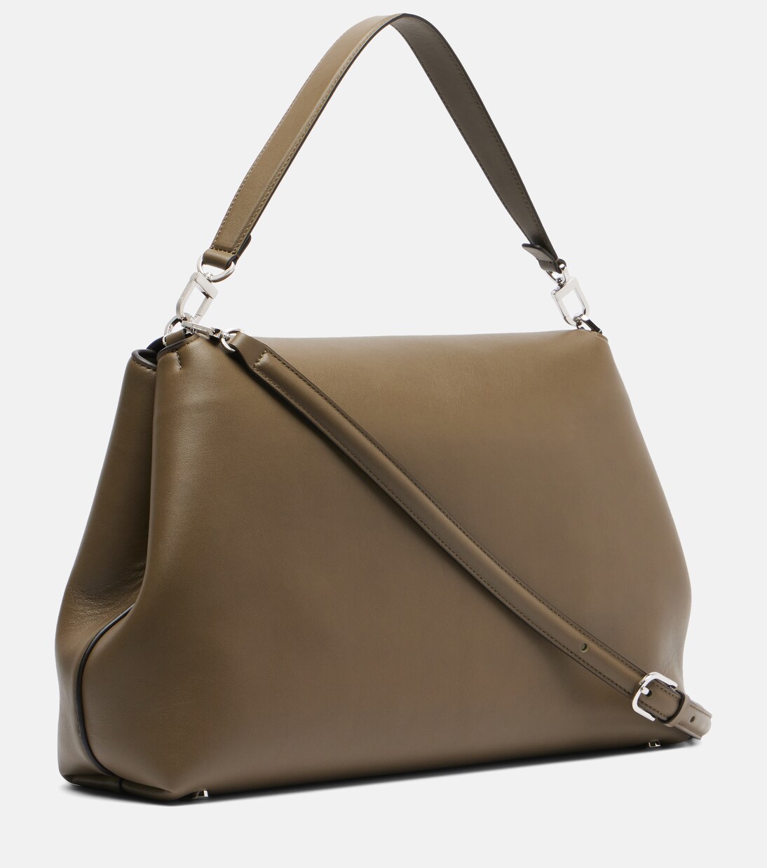 T-Lock Medium leather shoulder bag | Toteme
