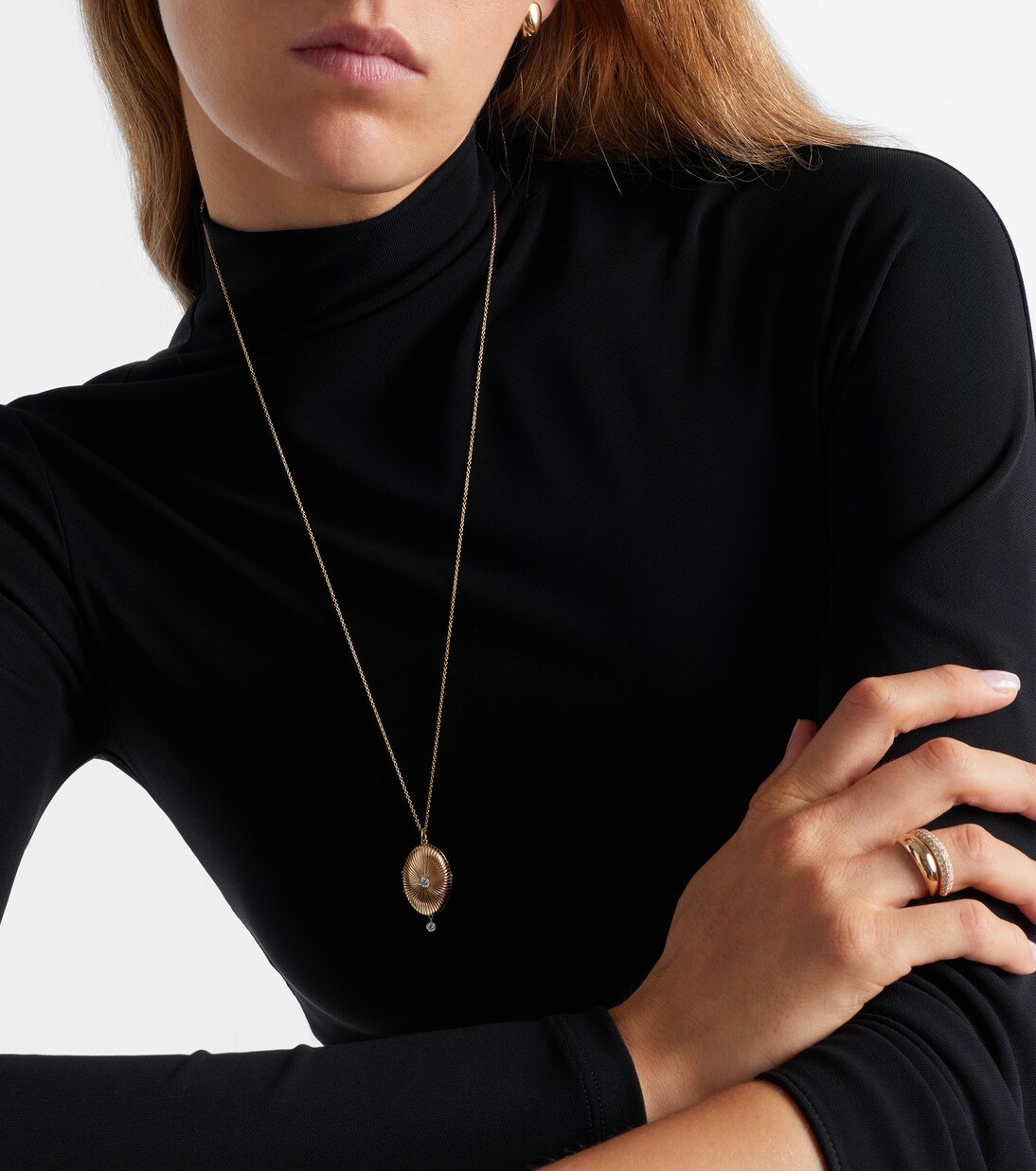 Collier en or 9 ct et diamants | Persée