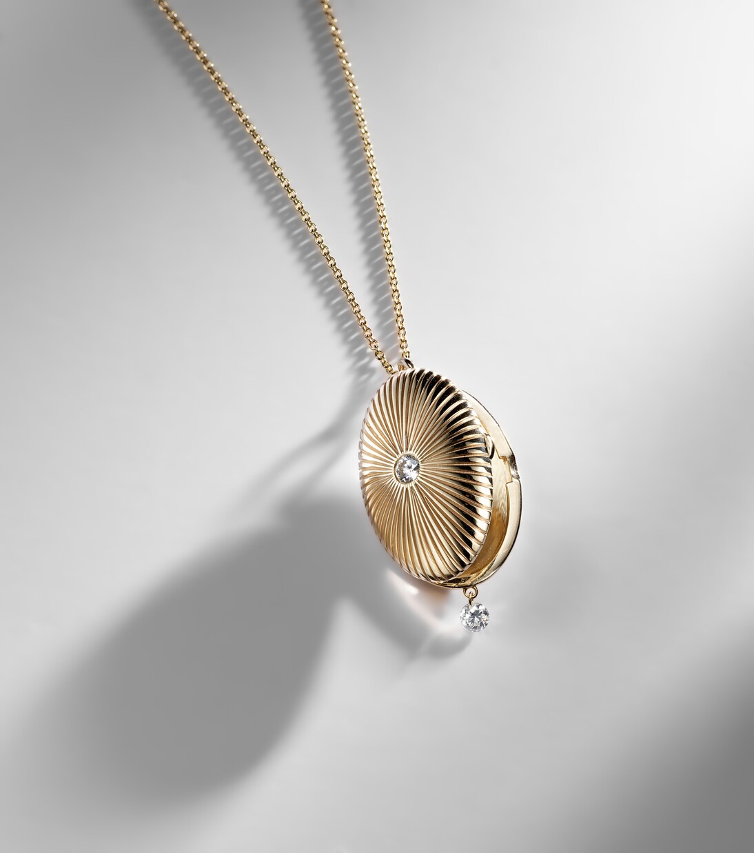 Collier en or 9 ct et diamants | Persée