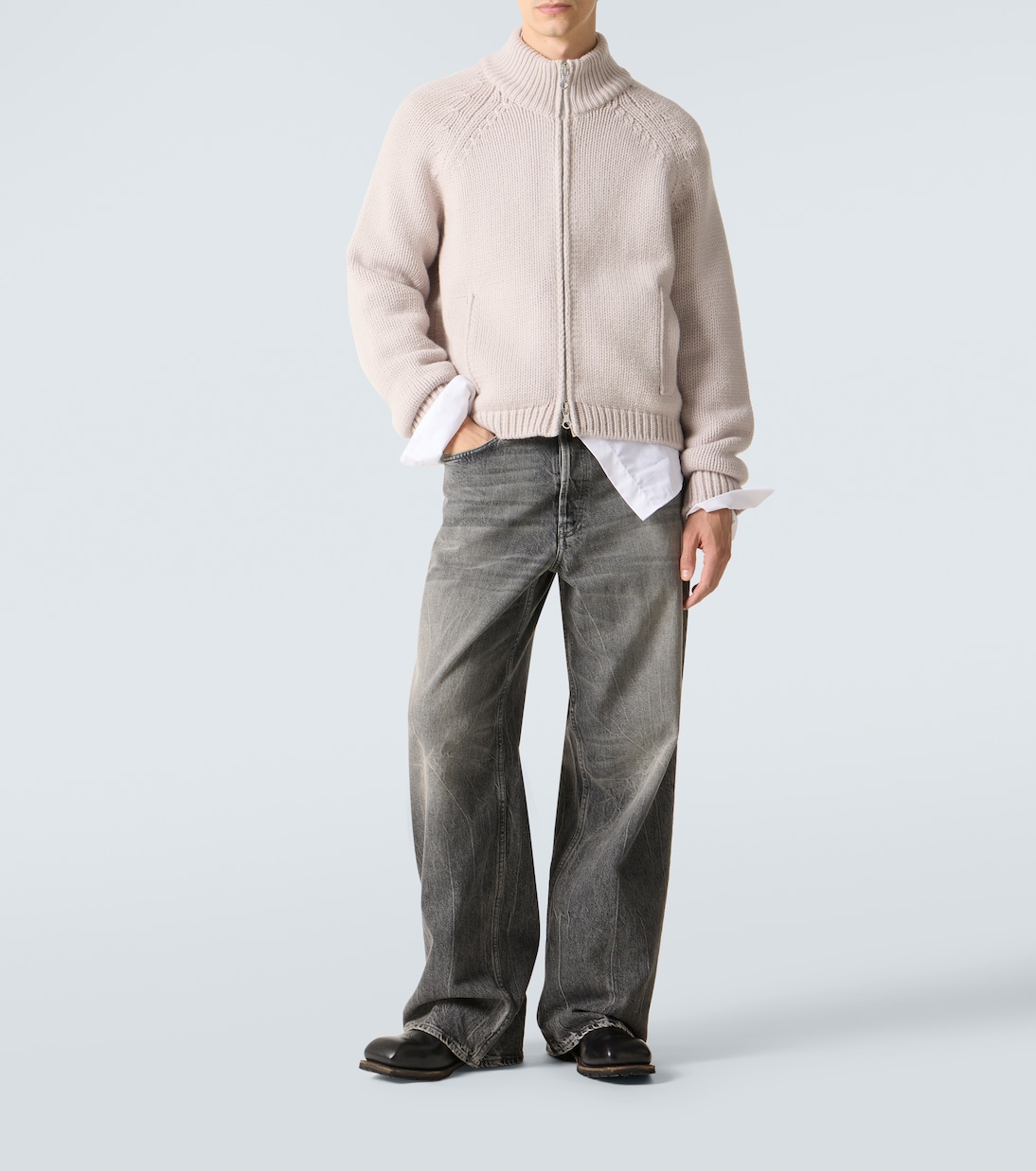 Jeans anchos 1981 de tiro medio | Acne Studios