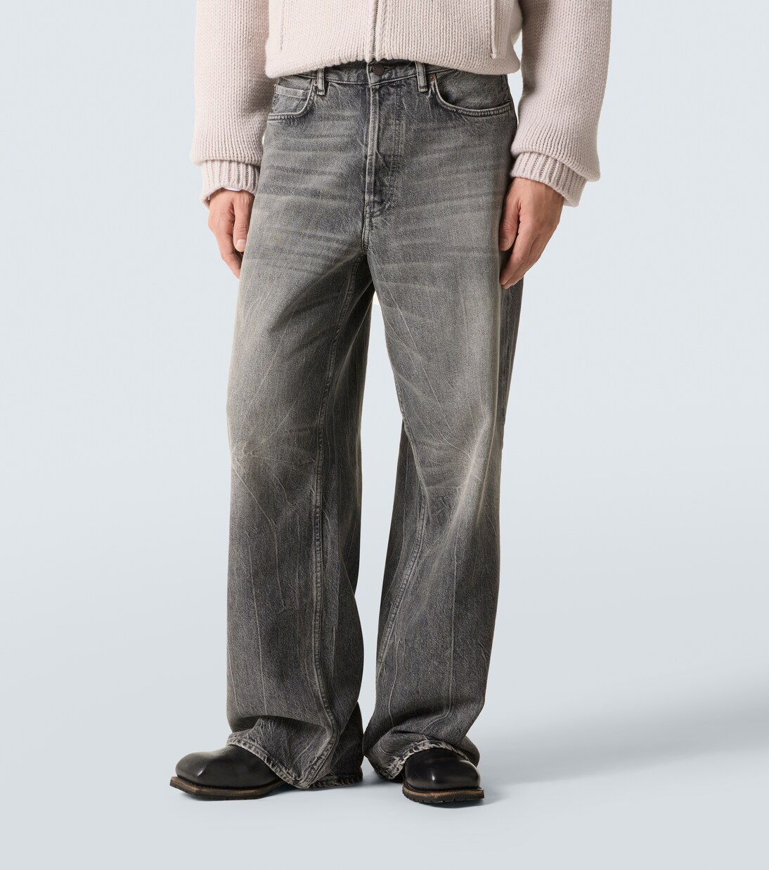 Jeans anchos 1981 de tiro medio | Acne Studios