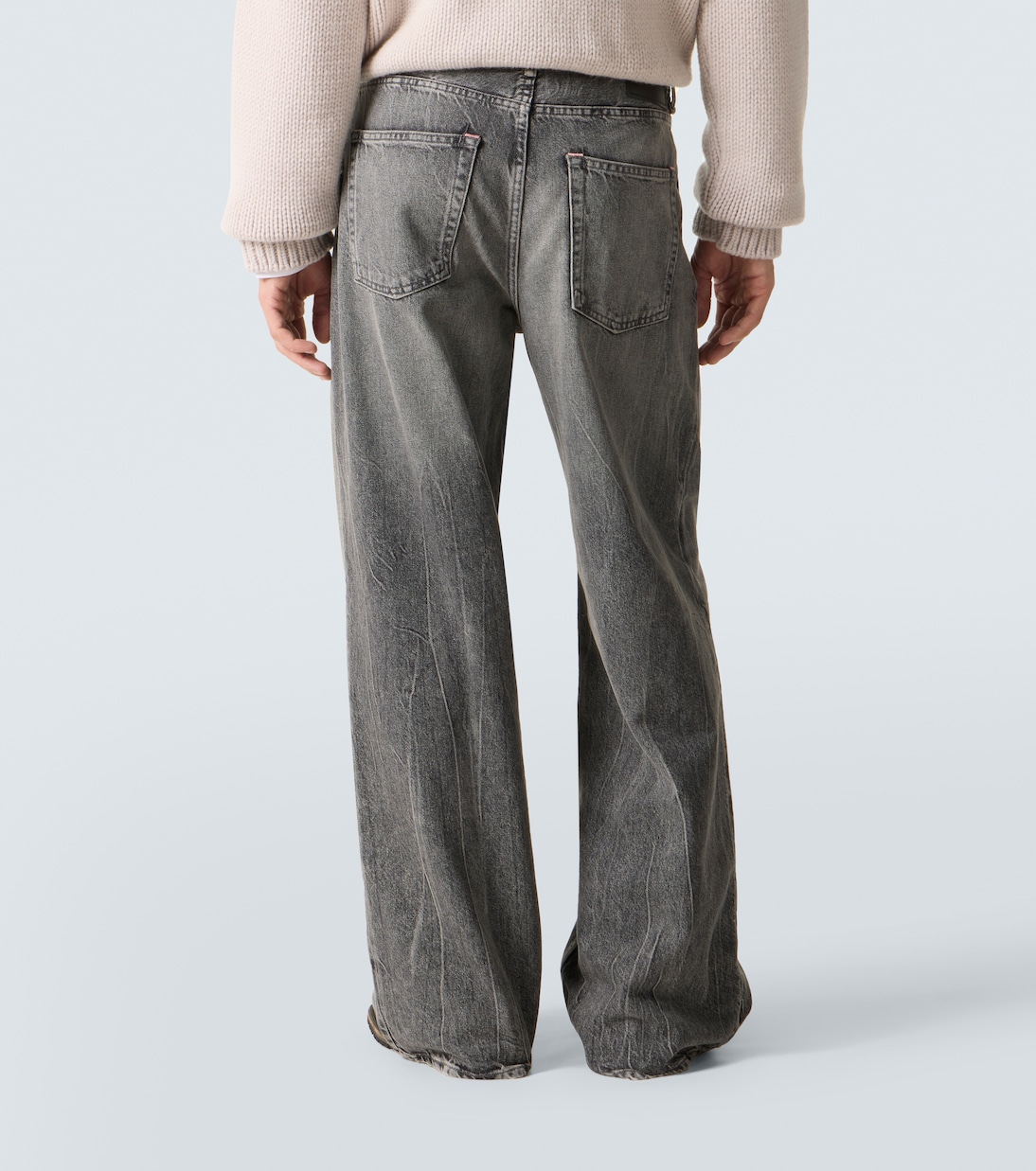 Jeans anchos 1981 de tiro medio | Acne Studios