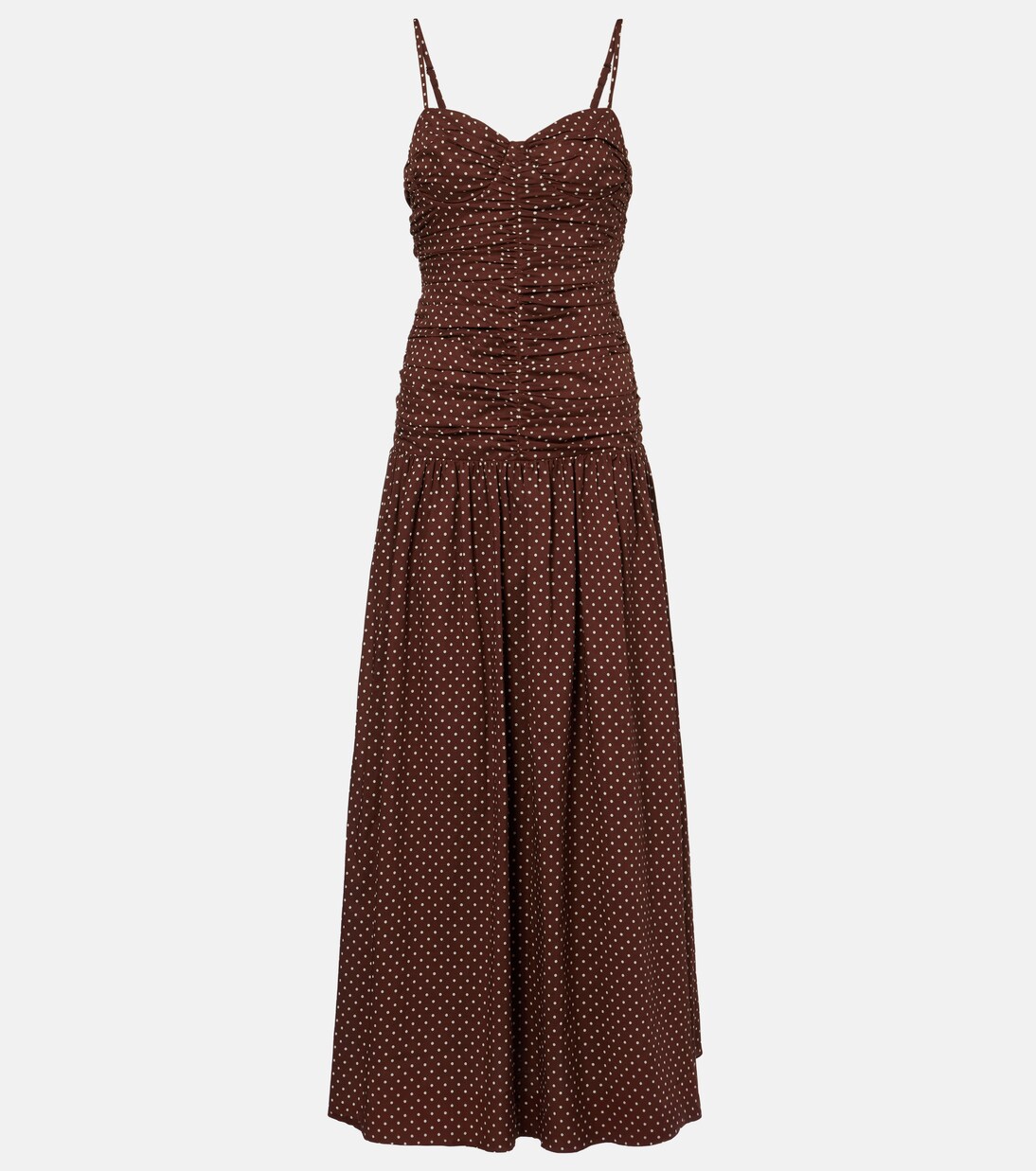 Edie polka-dot maxi dress | Posse