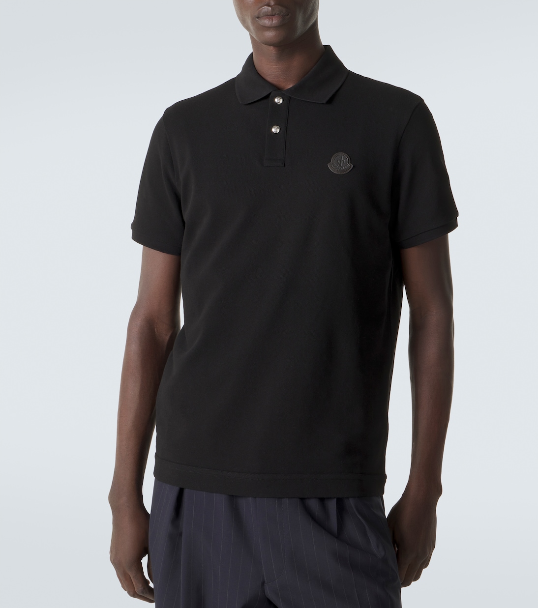 Logo cotton polo shirt | Moncler