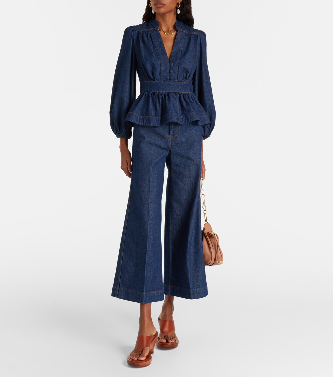 Awaken high-rise flared jeans  | Zimmermann