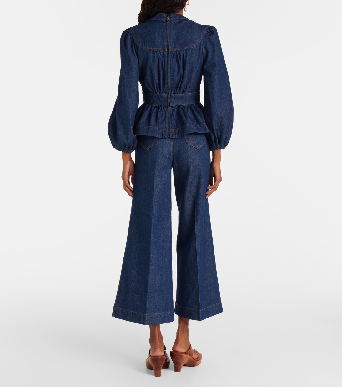 Awaken high-rise flared jeans  | Zimmermann