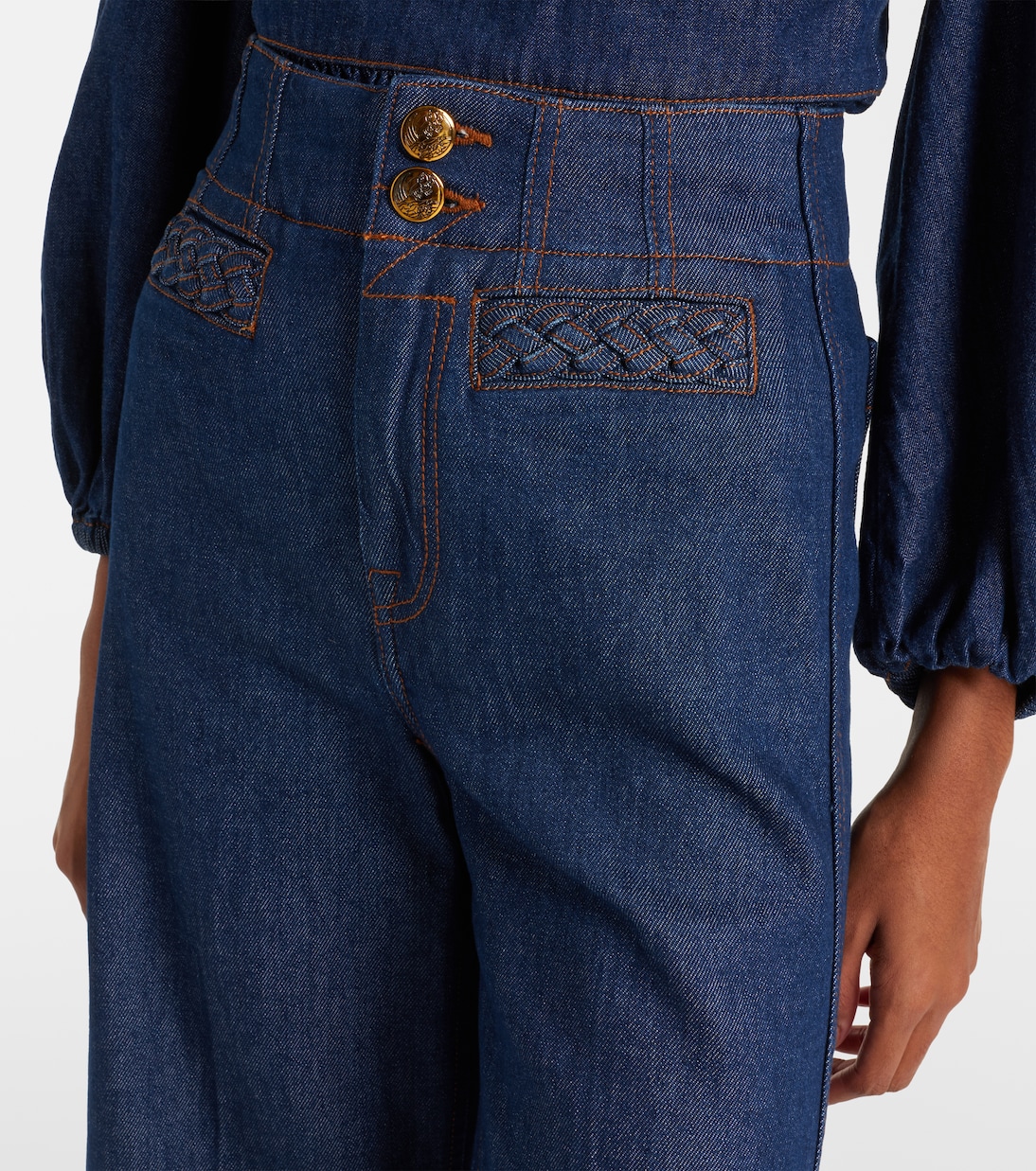 Awaken high-rise flared jeans  | Zimmermann