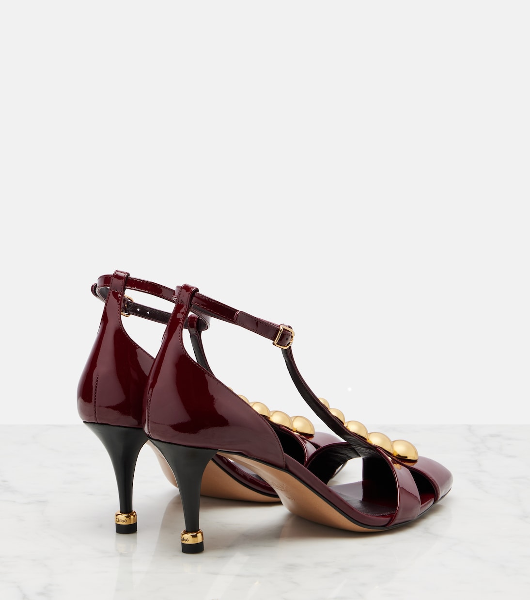Verzierte Pumps Cleia 70 aus Lackleder | Chloé