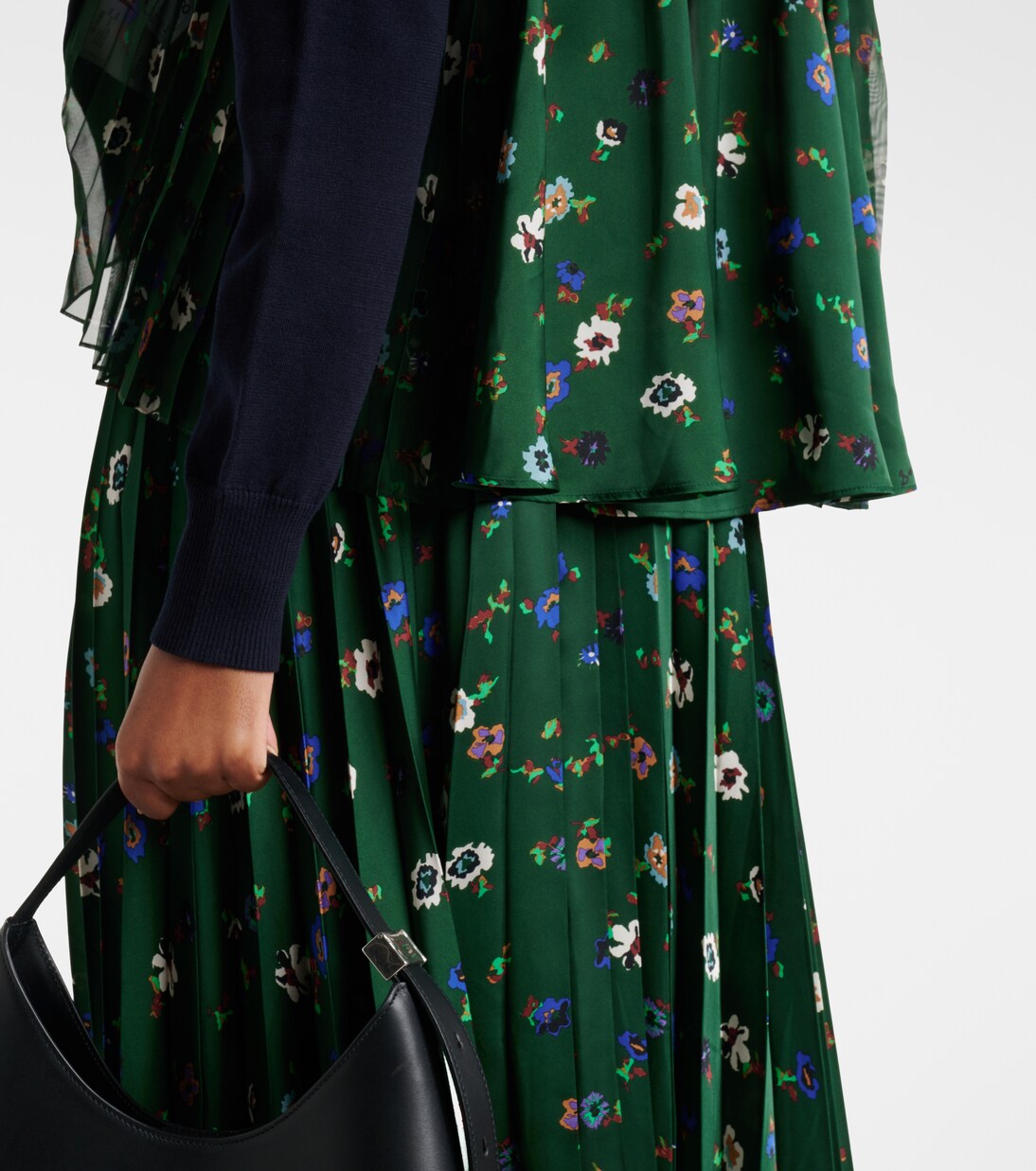 Floral cotton cardigan | Sacai