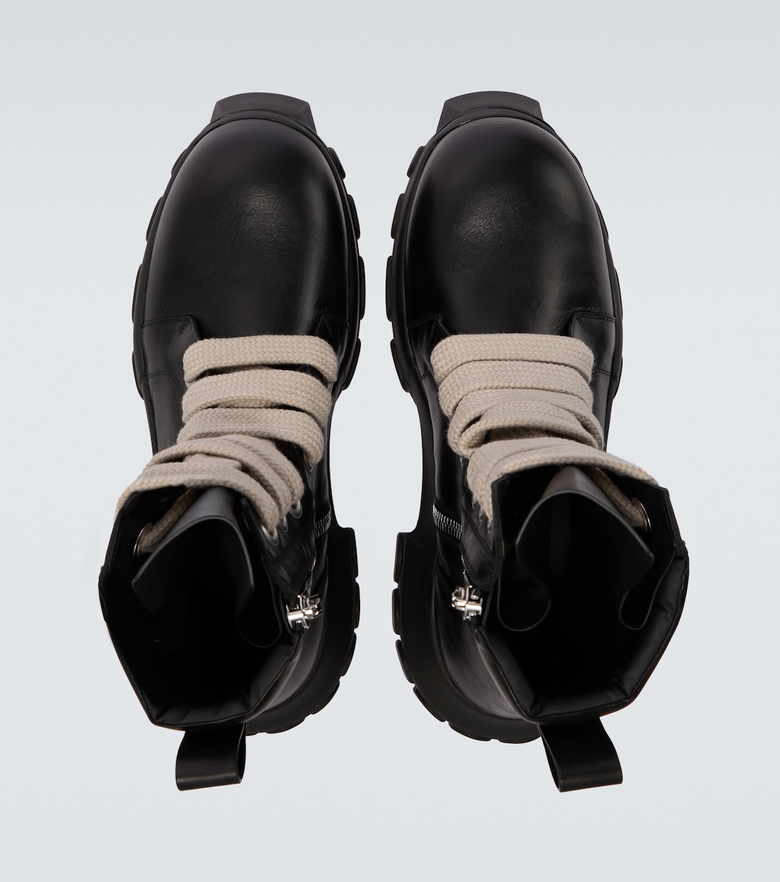 Jumbolace Army leather combat boots | Rick Owens